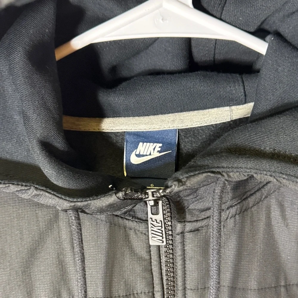 Nike black hooded